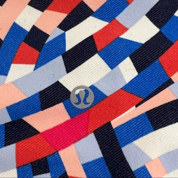 Lululemon Wunder Under Capoeira Multi Color Leggings High Waisted Size 4 - Picture 9 of 13